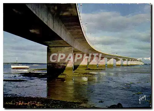 Moderne Karte Couleurs et Lumiere de France Le Pont d'Oleron