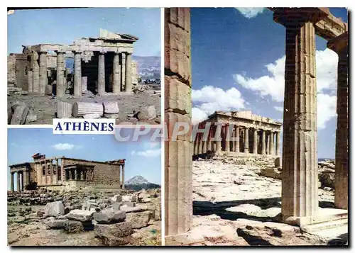 Moderne Karte Athenes