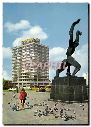 Cartes postales moderne Rotterdam Monument Mei 1940 Verwoeste stad