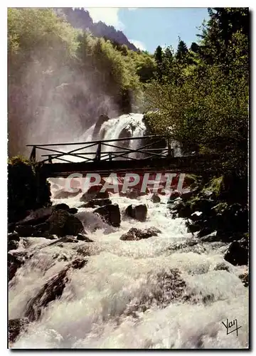 Cartes postales moderne Nos Belles Pyrenes Cauterets Hautes Pyrenees Cascade du Lutour