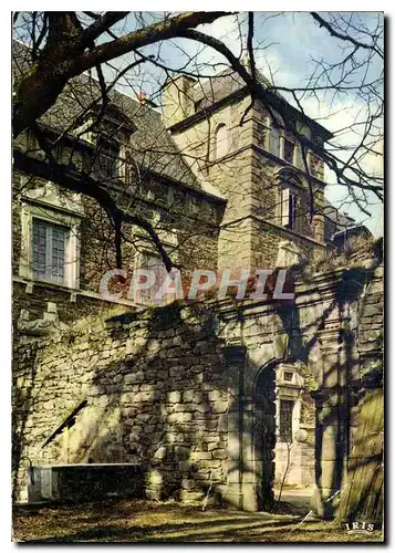 Moderne Karte Environs de Rodez Aveyron Le Chateau d'Olemps XVI s