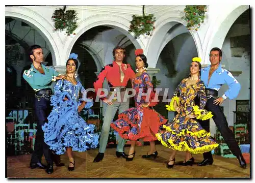 Cartes postales moderne Paco de Lucio y sus Danzas de Espana La Torre de Oro