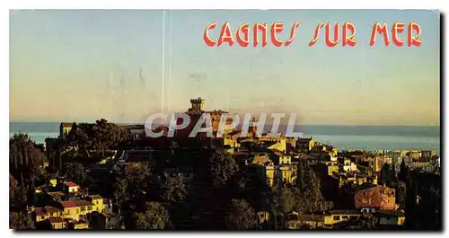 Cartes postales moderne Cagnes sur Mer La Bourgade