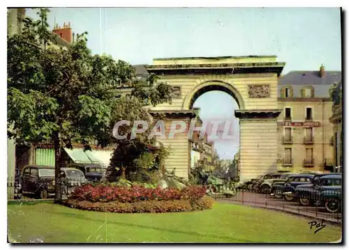 Cartes postales moderne Dijon Cote d'Or Place Darey et porte Guillaume