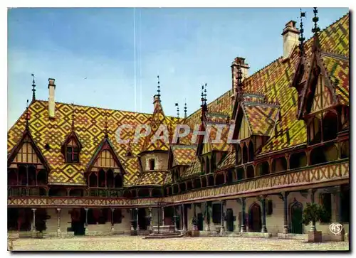 Cartes postales moderne Beaune Hotel Dieu Cour d'Honneur Merveille d art burgon do flamand