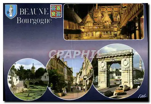 Cartes postales moderne Au Pays des Grands Crus Beaune Cote d'Or