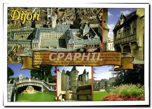 Cartes postales moderne Au Pays des Grands Crus Dijon Cote d'Or