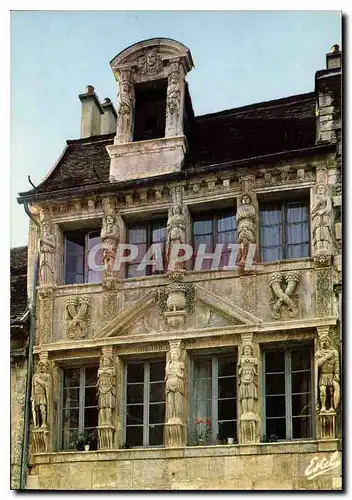 Cartes postales moderne Au Pays des Grands Crus Dijon Cote d'Or La maison des cariatides