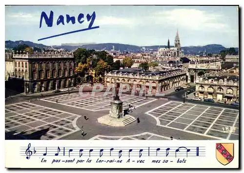 Cartes postales moderne La Lorraine Pittoresque Nancy Place Stanisias