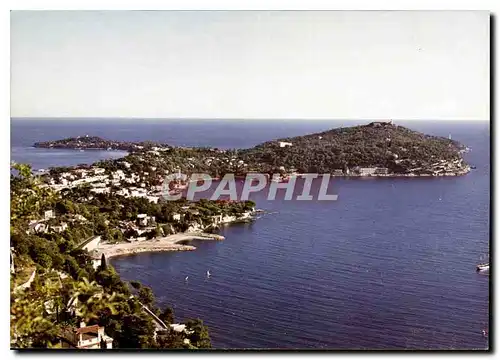 Moderne Karte Saint Jean Cap Ferrat Alpes Maritimes Vue generale