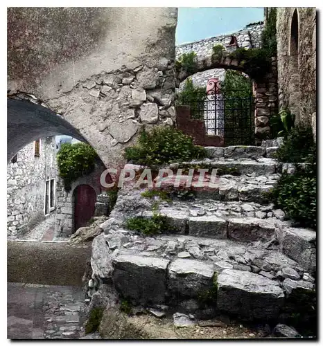 Cartes postales moderne Cote d'Azur Eze Village L'Entree du Museum