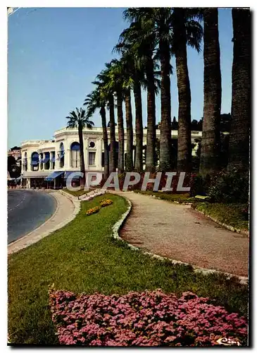 Moderne Karte Beaulieu sur Mer Les jardins et le Casino