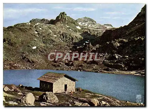 Moderne Karte Paysages de France Environs de Tende Alpes Maritimes Vallee des Merveilles Lac Long Superieur Ch