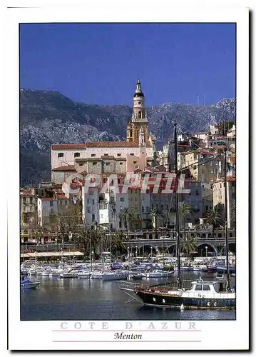 Cartes postales moderne Cote d'Azur Menton