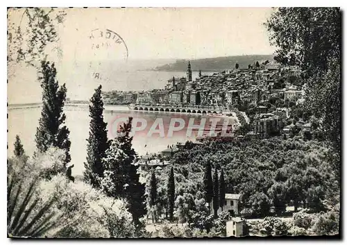 Cartes postales moderne Menton Vue generale