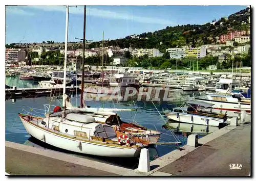 Moderne Karte La Cote d'Azur Beaulieu sur Mer le Port