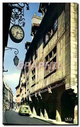 Cartes postales moderne Dijon Rue Verrerie Maisons a Colombages