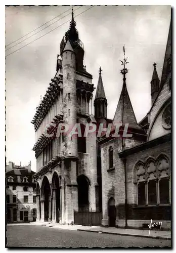 Moderne Karte Dijon Cote d'Or Eglise Notre Dame