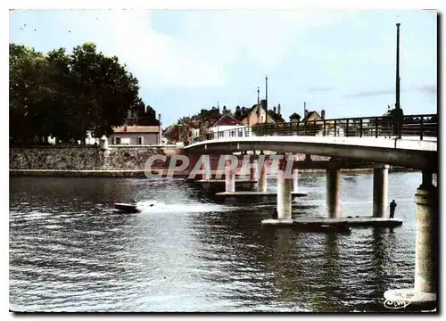 Cartes postales moderne Auxonne Le Pont Ski nautique