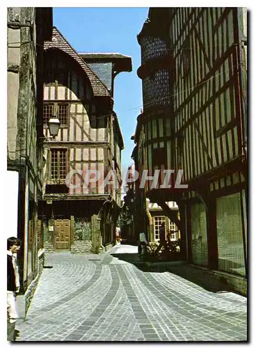 Moderne Karte Troyes Aube La Maison du Boulanger aujourd hui Centre Culturel