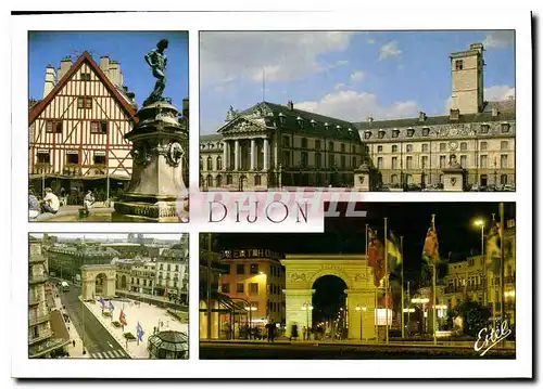 Cartes postales moderne Au pays des grands crus Dijon Cote d'Or