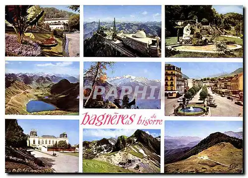 Cartes postales moderne Bagneres de Bigorre et ses Montagnes