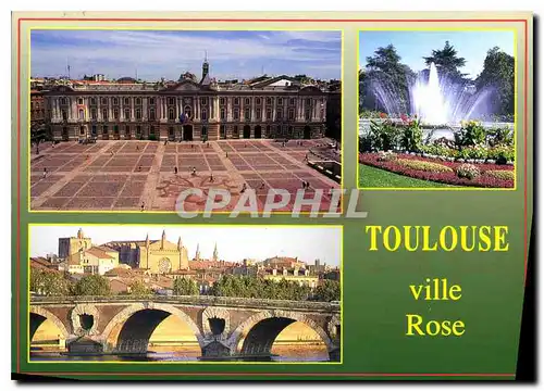 Cartes postales moderne Toulouse ville Rose