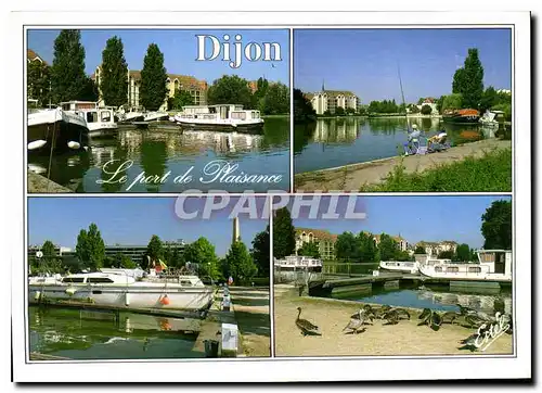 Cartes postales moderne Dijon Cote d'Or Le Port de Plaisance sur le canal de Bourgogne