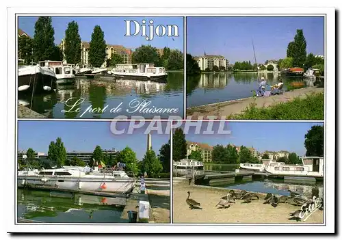 Cartes postales moderne Dijon Cote d'Or Le Port de plaisance sur le canal de Bourgogne