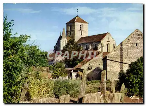 Moderne Karte Nuits St Georges Cote d'Or Eglise St Symphorien