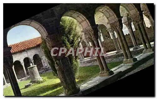 Moderne Karte St Bertrand de Comminges Le Cloitre XII