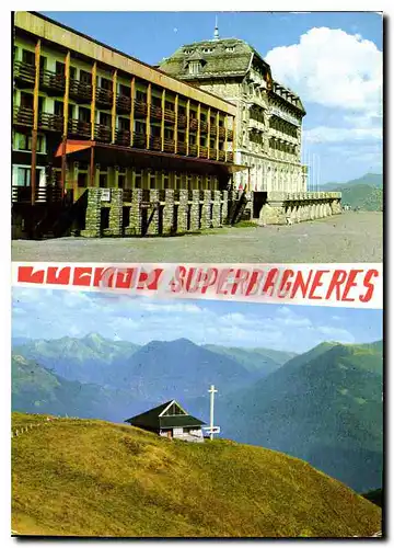 Moderne Karte Luchon Superbagneres Le plateau