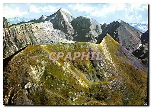 Moderne Karte Sites Pyrenees Le Montvalier Versant Est col de Faustin Esquio d'Ase