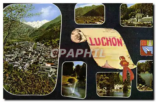 Cartes postales moderne Luchon Haute Garonne et ses Environs Vue generale