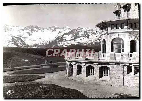 Moderne Karte Luchon Superbagneres Le Sommet de la Vallee du Lys et le grand Hotel