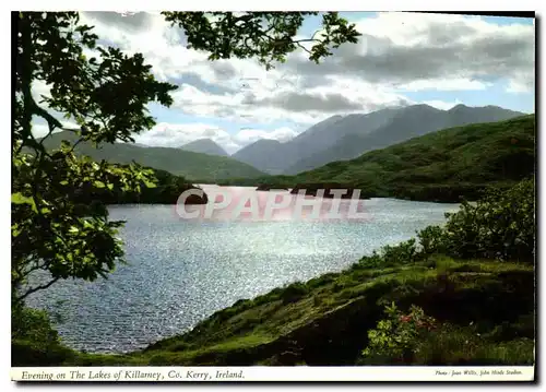 Moderne Karte Evening on the Lakes of Killarney Co Kerry Ireland