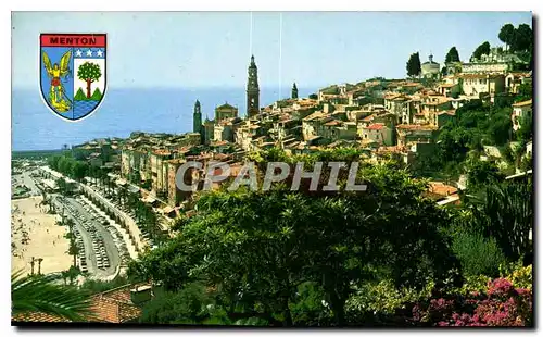 Cartes postales moderne Menton Alpes Maritimes La Vieille Ville