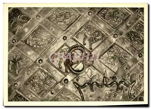 Cartes postales moderne Wroclaw Ratusz odrzwia Hotel de Ville Lourde Porte avec des Ornements