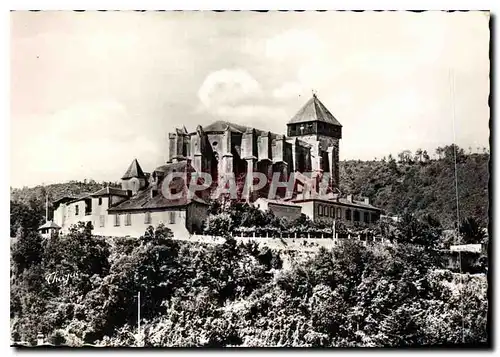 Moderne Karte Saint Bertrand de Comminges Haute Garonne La Cathedrale