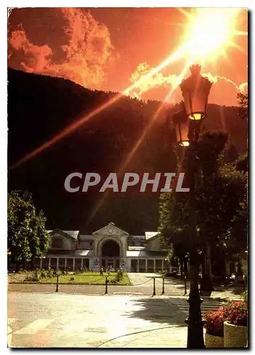 Moderne Karte Luchon Reine des Pyrenees Ombre et Lumiere