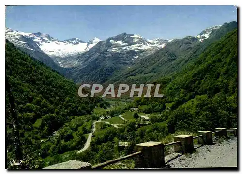 Cartes postales moderne Les lacets de la route Luchon Superbagneres La Vallee du Lys du la route des Crabioules