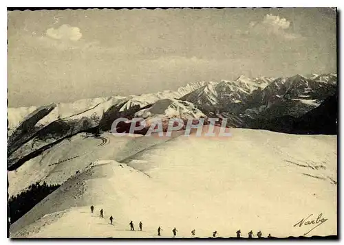 Cartes postales moderne Superbagners le Plateau et le Massif de la maladetta