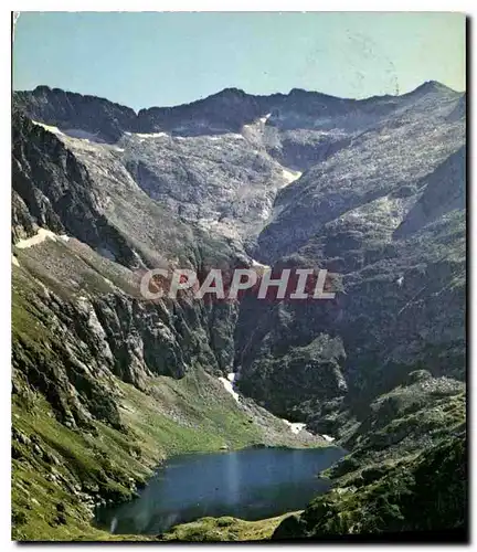 Cartes postales moderne Aulus les Bains Station Thermale climatique et de sports d'hiver Le Lac du Garbet