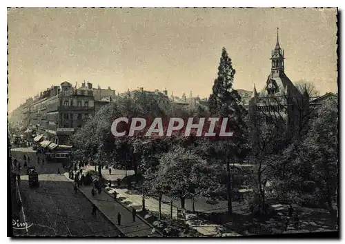 Cartes postales moderne Toulouse Hte gar Rue ALsace Lorraine Jardin du Capitole