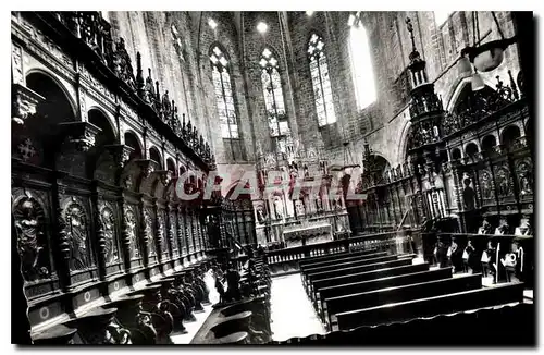 Cartes postales moderne St Bertrand de Comminges Hte Garonne Choeur de la Cathedrale Les Stalles et le Maitre autel