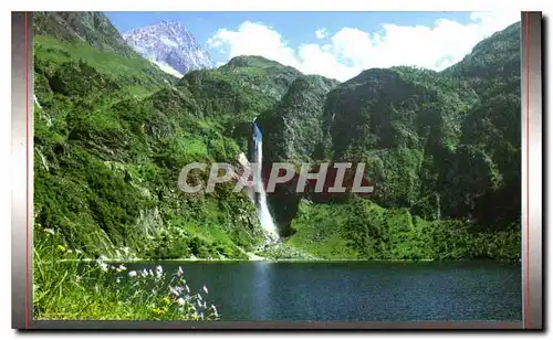 Cartes postales moderne En Parcourant les Pyrenees Lac d'Oo