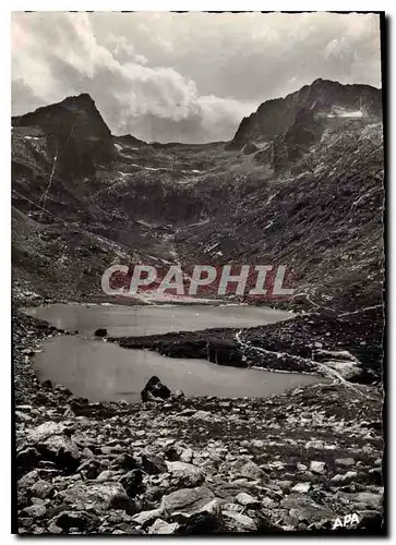 Cartes postales moderne Lac Saoussat et Chemin du Lac Glace