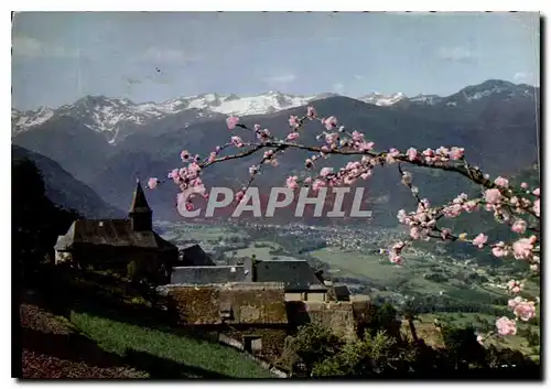 Cartes postales moderne Luchon  Panorama vers Superbagneres et le Cecire