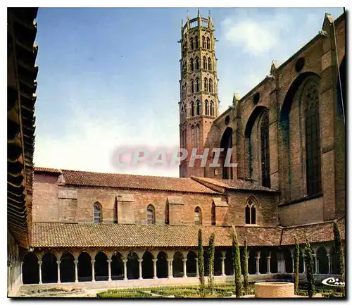 Moderne Karte Toulouse Hte Garonne Cloitre et Clocher des Jacobins