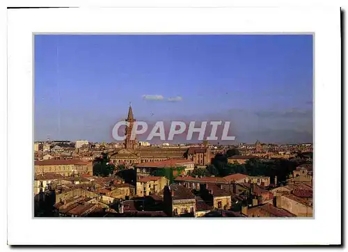 Moderne Karte Toulouse Haute Garonne L'Eglise Saint Sernin